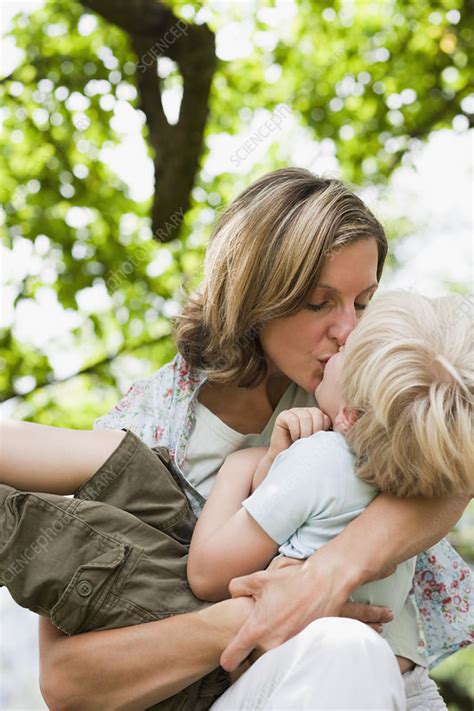 Mother Son Kiss Stock Footage & Videos